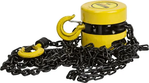 Тали цепные: устройство, виды и применение