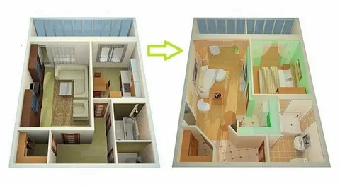 Перепланировка в жилых и коммерческих помещениях: закон, дизайн и практическая реализация